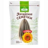  Семена подсолнечника жареные с добавлением соли Алтайские семечки 170 гр 