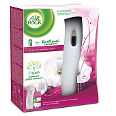  Освежитель воздуха Airwick Freshmatic Автомат Нежност шелка и лилия 250мл 