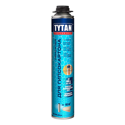 Пено-клей для гипсокартона Tytan Professional 830мл Пено-клей для гипсокартона Tytan Professional 830мл
