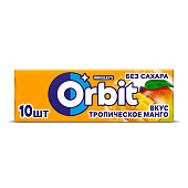 Жевательная резинка Орбит Манго 13,6 г Жевательная резинка Орбит Манго 13,6 г