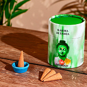 Благовония KARMA BUDDHA, аромаконусы, пачули, набор 30 шт. 9360058 Благовония KARMA BUDDHA, аромаконусы, пачули, набор 30 шт. 9360058