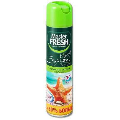 Освежитель воздуха Master FRESH 300мл Свежесть океана Освежитель воздуха Master FRESH 300мл Свежесть океана