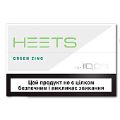 Стики HEETS Green Zing Label Стики HEETS Green Zing Label