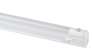  Светильник линейный LED  8Вт 4000К IP20 (574х22х37) датчик движ /ЭРА 