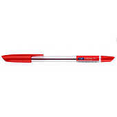  Ручка шариковая Linc Corona Plus красная 0,7 мм прозрачный корпус, 3002N/red 