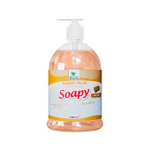 Хозяйственное мыло Soapy жидкое с дозатором 1000 мл. Clean&Green CG8097 Хозяйственное мыло Soapy жидкое с дозатором 1000 мл. Clean&Green CG8097