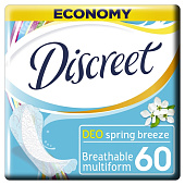 Ежедневные гигиенические прокладки DISCREET Женские Deo Spring Breeze Multiform Trio 60шт ПрКор Ежедневные гигиенические прокладки DISCREET Женские Deo Spring Breeze Multiform Trio 60шт ПрКор