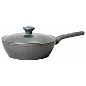  Сотейник 24х7.5см с крышкой 4275GR 