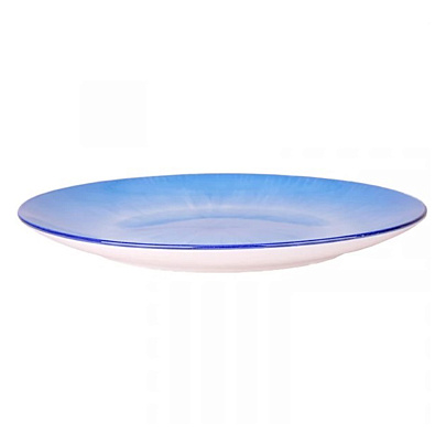 Тарелка обеденная Eden blue 26,5 см AZ61-04 Тарелка обеденная Eden blue 26,5 см AZ61-04