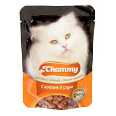 Влажный корм Chammy для кошек Печень в соусе 85 гр Влажный корм Chammy для кошек Печень в соусе 85 гр