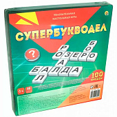 Игра в слова 100 фишек Супербукводел Игра в слова 100 фишек Супербукводел