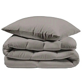  КПБ евро перкаль Актив "Wenge" (70х70) рис. 86090-13 Frost Gray 