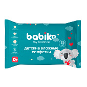 Салфетки влажные BABIKO My balance 25шт с пантенолом детские Салфетки влажные BABIKO My balance 25шт с пантенолом детские