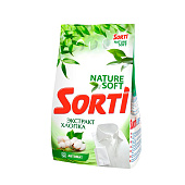  Стиральный порошок SORTI авт ECO Life Экстракт хлопка 2,4кг 
