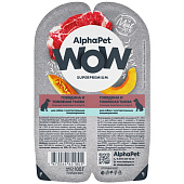 Влажный корм AlphaPet WOW Superpremium для собак 100г (210003) говядина, тыква соус чувст.пищ. Влажный корм AlphaPet WOW Superpremium для собак 100г (210003) говядина, тыква соус чувст.пищ.