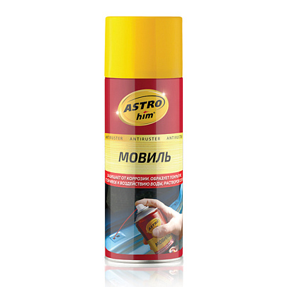 Мовиль ASTROHIM Antiruster 520 мл аэрозоль Мовиль ASTROHIM Antiruster 520 мл аэрозоль
