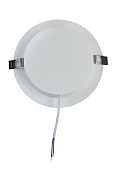 Светильник точечный встраиваемый LED DL6 10Вт 6500К круг (d145х25/монтажн d118-128) /Jazzway Светильник точечный встраиваемый LED DL6 10Вт 6500К круг (d145х25/монтажн d118-128) /Jazzway
