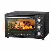  Духовка электро SA-7004B 1300Вт 18л черный 