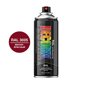 Эмаль аэрозольная DECORIX PROFESSIONAL RAL: 3005 Винно-красный, 520 мл Эмаль аэрозольная DECORIX PROFESSIONAL RAL: 3005 Винно-красный, 520 мл