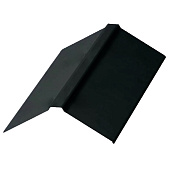 Планка конька обычного 0,4х190х190 L=2м RAL 7024 Графитовый-серый Планка конька обычного 0,4х190х190 L=2м RAL 7024 Графитовый-серый