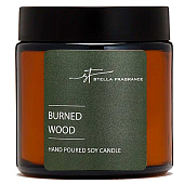 Свеча Stella Fragrance "BURNED WOOD" 90 гр. Свеча Stella Fragrance "BURNED WOOD" 90 гр.