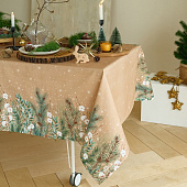 Скатерть (саржа) 144х180 Этель Fir branches 7182031 Скатерть (саржа) 144х180 Этель Fir branches 7182031