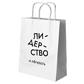 Пакет подарочный iLikeGift «Лидерство и легкость» (24х10,5х32), крафт Пакет подарочный iLikeGift «Лидерство и легкость» (24х10,5х32), крафт