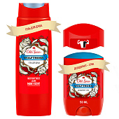 Подарочный набор OLD SPICE Твердый дезодорант 50мл+Гель для душа 250мл Wolfthorn Подарочный набор OLD SPICE Твердый дезодорант 50мл+Гель для душа 250мл Wolfthorn