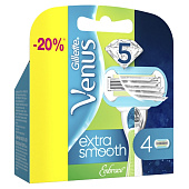  Сменные кассеты для бритья VENUS Embrace 4шт 