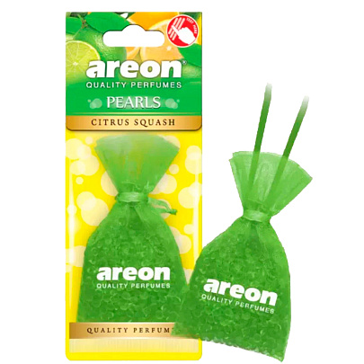 Ароматизатор подвесной AREON PEARLS мешочек 30гр CITRUS SGUASH Ароматизатор подвесной AREON PEARLS мешочек 30гр CITRUS SGUASH