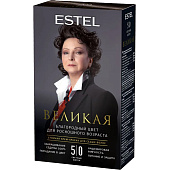  Краска для волос ESTEL ВЕЛИКАЯ 5/0 светлый шатен Арт.EV5/0 