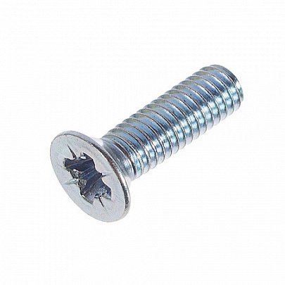  Винт оцинк.пот. DIN 965  М 6х20 (12шт) 