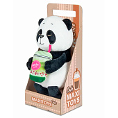  Мягкая игрушка Maxitoys, Панда Мо, 24 см, в коробке 