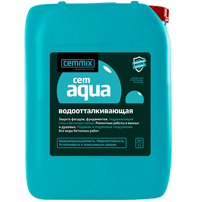 Водоотталкивающая добавка CemAqua 5 л Водоотталкивающая добавка CemAqua 5 л