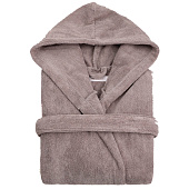 Халат махровый с капюшоном женский SL HOME: Basic Софт Мист р-р S 10091612 Халат махровый с капюшоном женский SL HOME: Basic Софт Мист р-р S 10091612