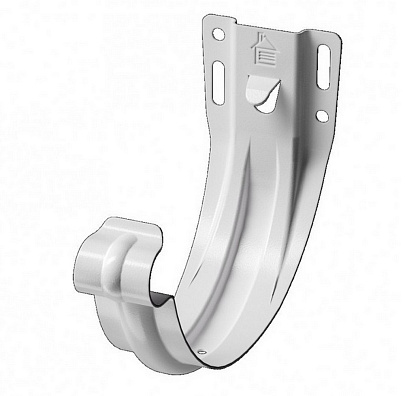 Docke STAL PREMIUM Карнизный кронштейн D125 (Пломбир 9010) Docke STAL PREMIUM Карнизный кронштейн D125 (Пломбир 9010)