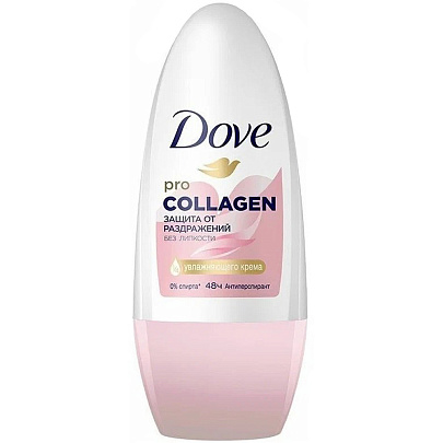 Дезодорант шариковый Dove Pro-collagen 50мл Дезодорант шариковый Dove Pro-collagen 50мл