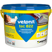  Гидроизоляция полимерная эластичная  822 розовый 4кг / Vetonit 
