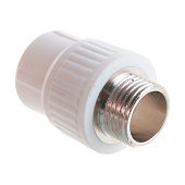 Муфта комб НР 20х1/2" PPR Муфта комб НР 20х1/2" PPR