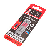  Биты 1/4" Torx30-50мм магнитный наконечник  "Quadro Torsion" (уп.2шт) 