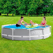 Бассейн каркасный INTEX Prism Frame 26700NP, 305?76 см, от 6 лет, круглый Бассейн каркасный INTEX Prism Frame 26700NP, 305?76 см, от 6 лет, круглый