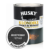 Краска с молотковым эффектом черный 0,25 / HUSKY-KLONDIKE Краска с молотковым эффектом черный 0,25 / HUSKY-KLONDIKE