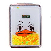 Зеркало-шейкер раскладное "Animal duck", white (8х6 см) Зеркало-шейкер раскладное "Animal duck", white (8х6 см)