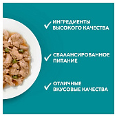 Влажный корм для кошек ONE домашних Курица с Морковью 75г Влажный корм для кошек ONE домашних Курица с Морковью 75г