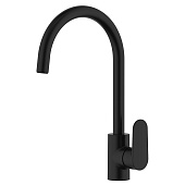Смеситель для кухни Ника черный матовый AQ1882MB Aquatek Смеситель для кухни Ника черный матовый AQ1882MB Aquatek