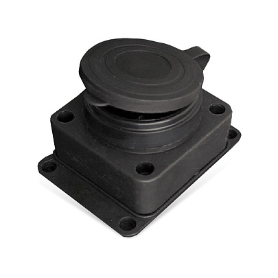 Розетка с/з 16А 250В IP44 (арт602229)/UNIVersal Розетка с/з 16А 250В IP44 (арт602229)/UNIVersal