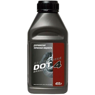 Тормозная жидкость Дзержинский DOT-4 455 гр Тормозная жидкость Дзержинский DOT-4 455 гр