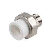 Муфта комб разъемная НР 20х3/4" PPR Муфта комб разъемная НР 20х3/4" PPR