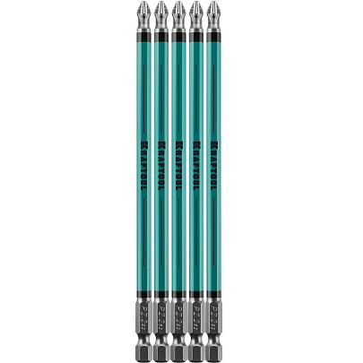 Биты PH2, Е14 150мм(5шт)/KRAFTOOL Биты PH2, Е14 150мм(5шт)/KRAFTOOL