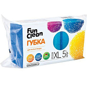 Набор губок для мытья посуды Fun Clean XL 5шт. Арт.6794 Набор губок для мытья посуды Fun Clean XL 5шт. Арт.6794